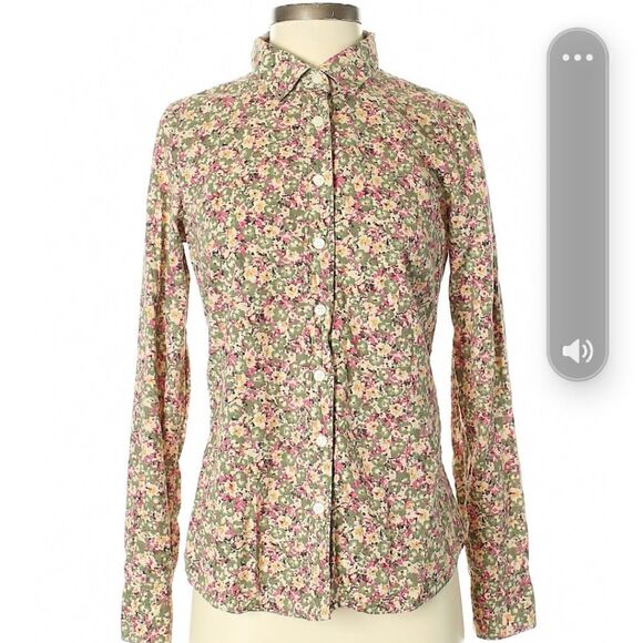 J CREW Perfect Floral Shirt - Picture 2 of 6